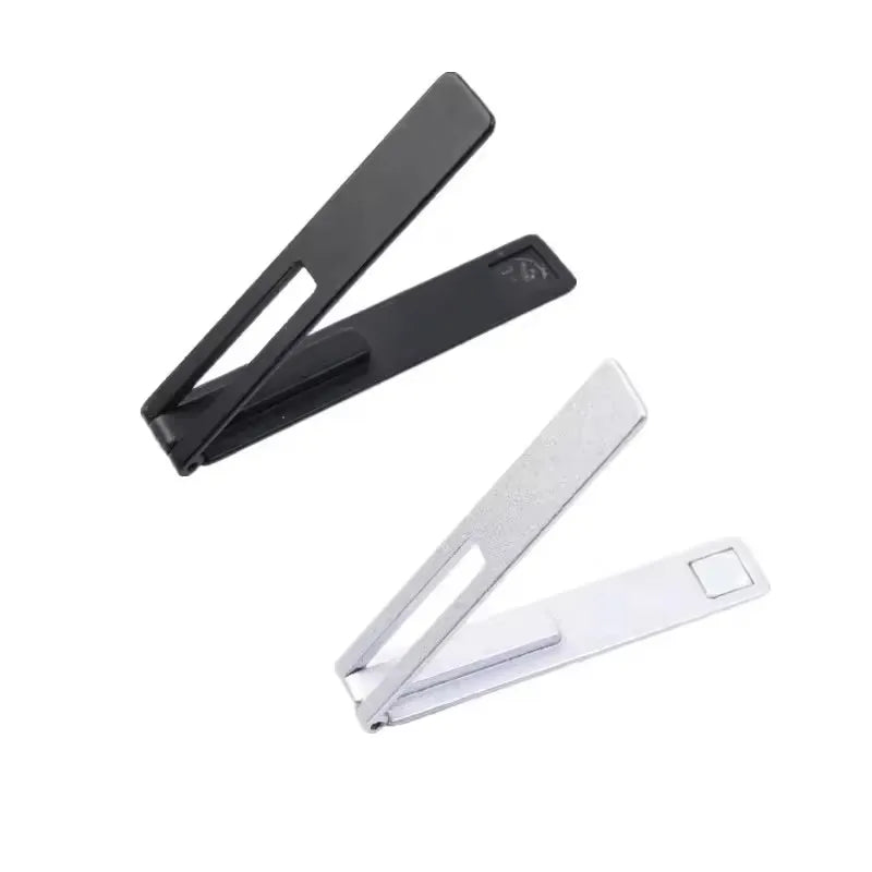 Invisible Ultra Thin Magnetic Mobile Phone Holder Stands Metal Alloy Foldable Cellphone Kickstand Desktop Tablet Bracket Support