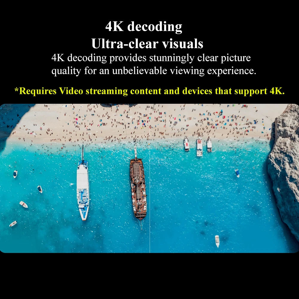 Xiaomi TV Stick 4K 2nd Gen Global Version 2GB RAM 8GB ROM Bluetooth WiFi 6 Dolby Vision TV Dongle Streaming Media