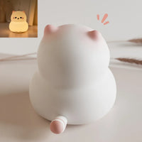 LED Night light Silicone Rabbit Touch Sensor lamp Cute Animal Light Bedroom Decor Gift for Kid Baby Child Table Lamp Home Decor