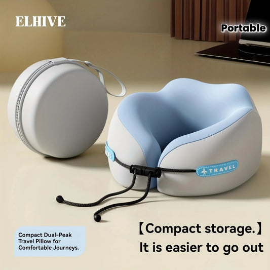 U Shaped Memory Foam Neck Pillows Soft Travel Pillow Massage Neck Pillow Sleeping Airplane Pillow Cervical Healthcare Bedding