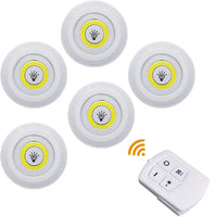 LED Under Cabinet Light with Remote Control Battery Operated LED Closets Lights Wardrobe Bedroom lighting Dimmable Night Light