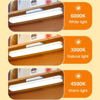 LED Table Lamp Magnetic Hanging USB Plug in style Desk Lamp 3 Color Reading Light Dimmable Cabinet Closet Wardrobe Night Light
