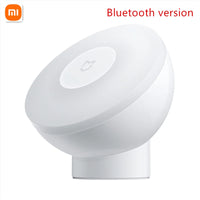 Original Xiaomi Mijia Night Light 2 Brightness Adjust Infrared Smart Body Motion Sensor 360 Rotate Mi Night Lamp For Smart Life