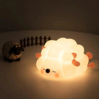 LED Night light Silicone Rabbit Touch Sensor lamp Cute Animal Light Bedroom Decor Gift for Kid Baby Child Table Lamp Home Decor