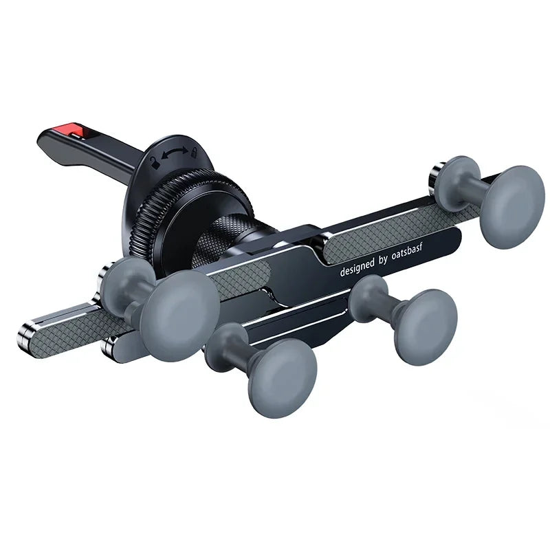 Oatsbasf Carbon Alloy Car Phone Holder Car Accessories Interior Universal Car Bracket for Folding Screen & Tablet Adjustable Arm