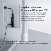 Xiaomi TV Stick 4K 2nd Gen Global Version 2GB RAM 8GB ROM Bluetooth WiFi 6 Dolby Vision TV Dongle Streaming Media