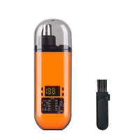 Nose Hair Trimmer Mini Trimmer for Man Portable Nose Trimmer 360 Rotating Dual-Blade Washable Electric Nose Hair Clipper