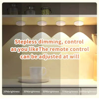 LED Under Cabinet Light USB Chargeable LED Wireless Lights Display Bookcase Wardrobe Closet Lamp Dimmable Touch Sensor