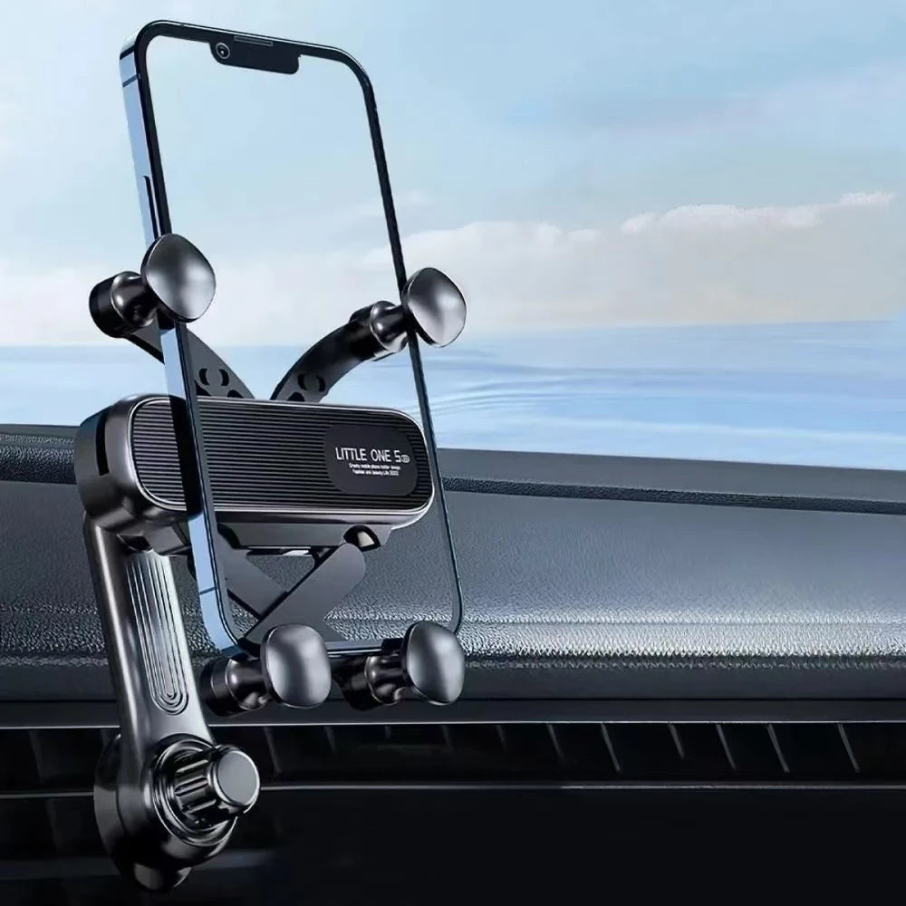 New Gravity Car Phone Holder for 4.7-7 inch Mobile Phone Car Air Vent Phone Mount Universal Shockproof GPS Clip Smartphone Stand