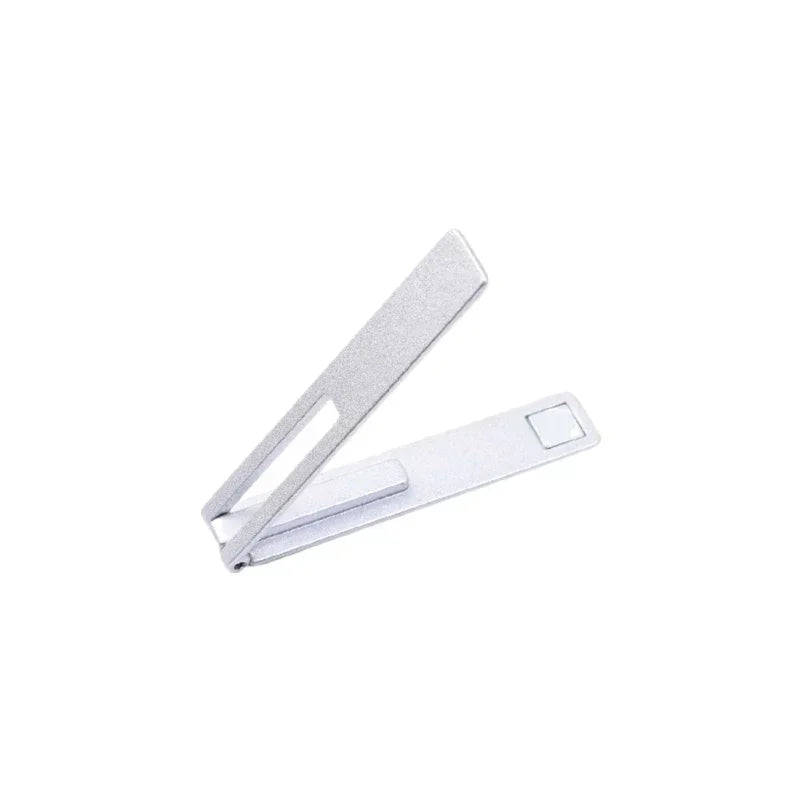 Invisible Ultra Thin Magnetic Mobile Phone Holder Stands Metal Alloy Foldable Cellphone Kickstand Desktop Tablet Bracket Support